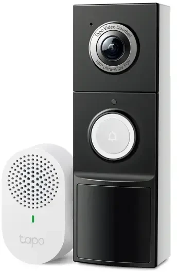 TP-LINK | Video Doorbell Camera | Tapo D235 | 5 MP | 1.18mm/F1.8 | IP66 | H.264 | Micro SD, Max. 512