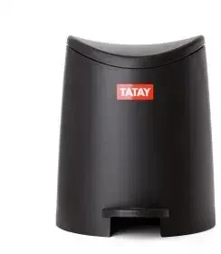 Tatay Bathroom pedal bucket 3L Standard juodas