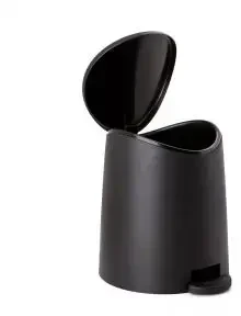 Tatay Bathroom pedal bucket 3L Standard juodas