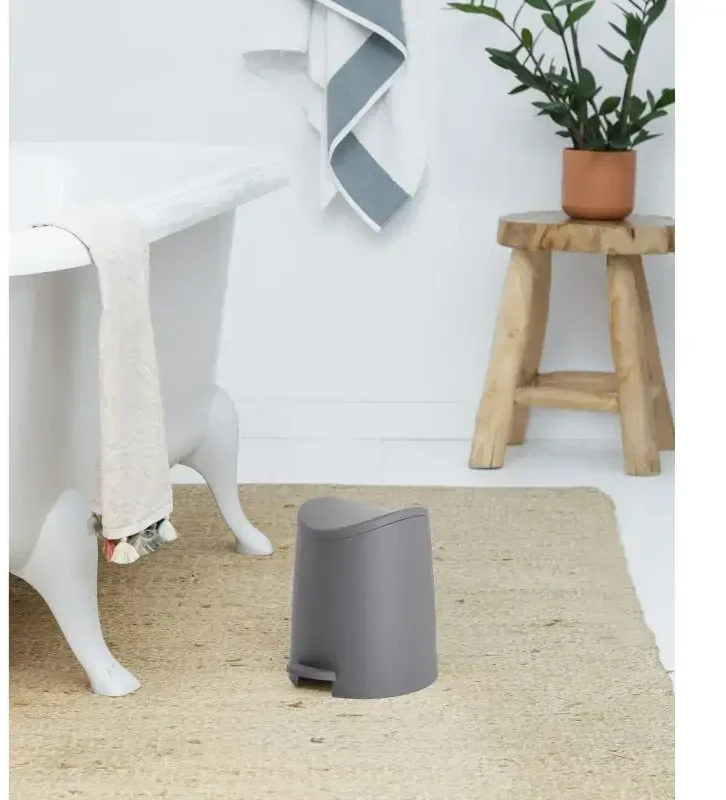 Tatay Bathroom pedal bucket 3L Standard pilkas