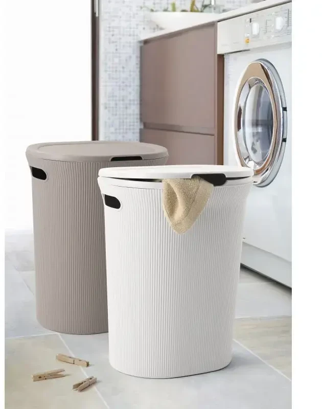 Tatay Laundry box Baobab 40L baltas