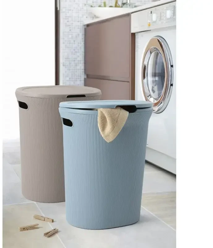 Tatay Laundry box Baobab 40L taupe