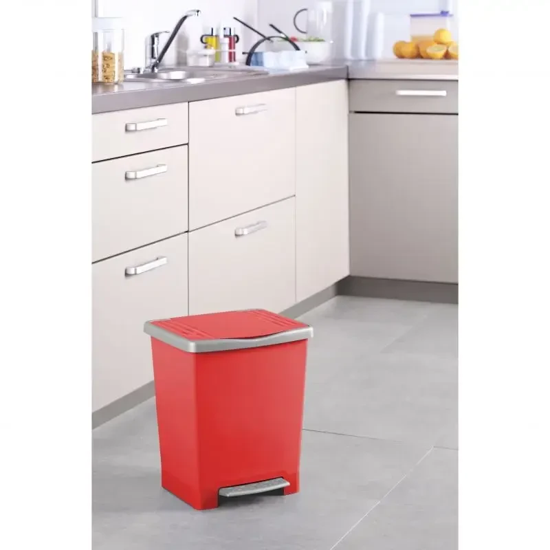 Tatay kibiras su pedalu „Millenium“, 23 l, raudonas