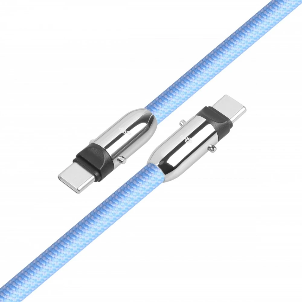 TB 2in1 USB C laidas, raištelis, 1m, mėlynas