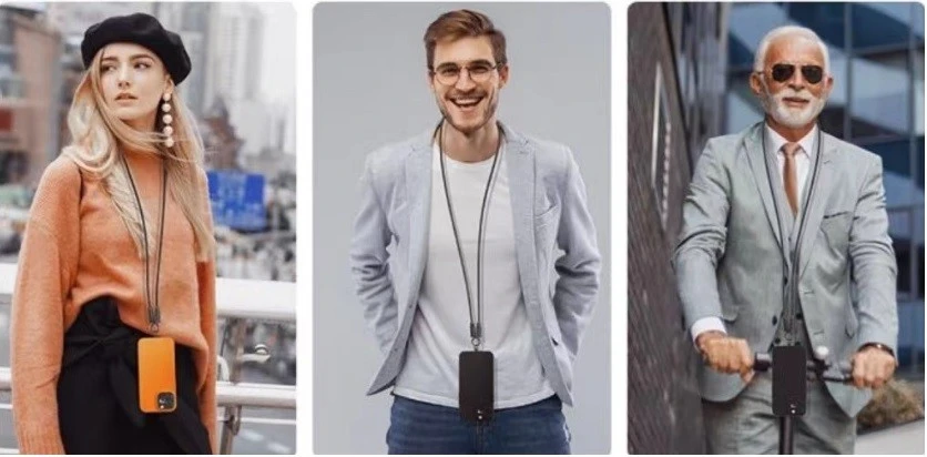 TB 2in1 USB C laidas, raištelis, 1,2 m, juodas