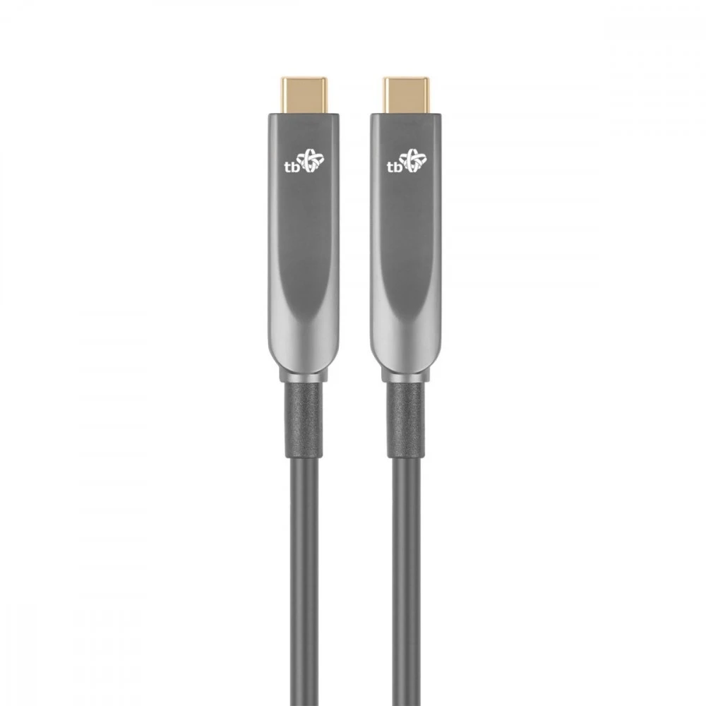 TB Kabelis video usb c-c optinis 4k hibridas 5m