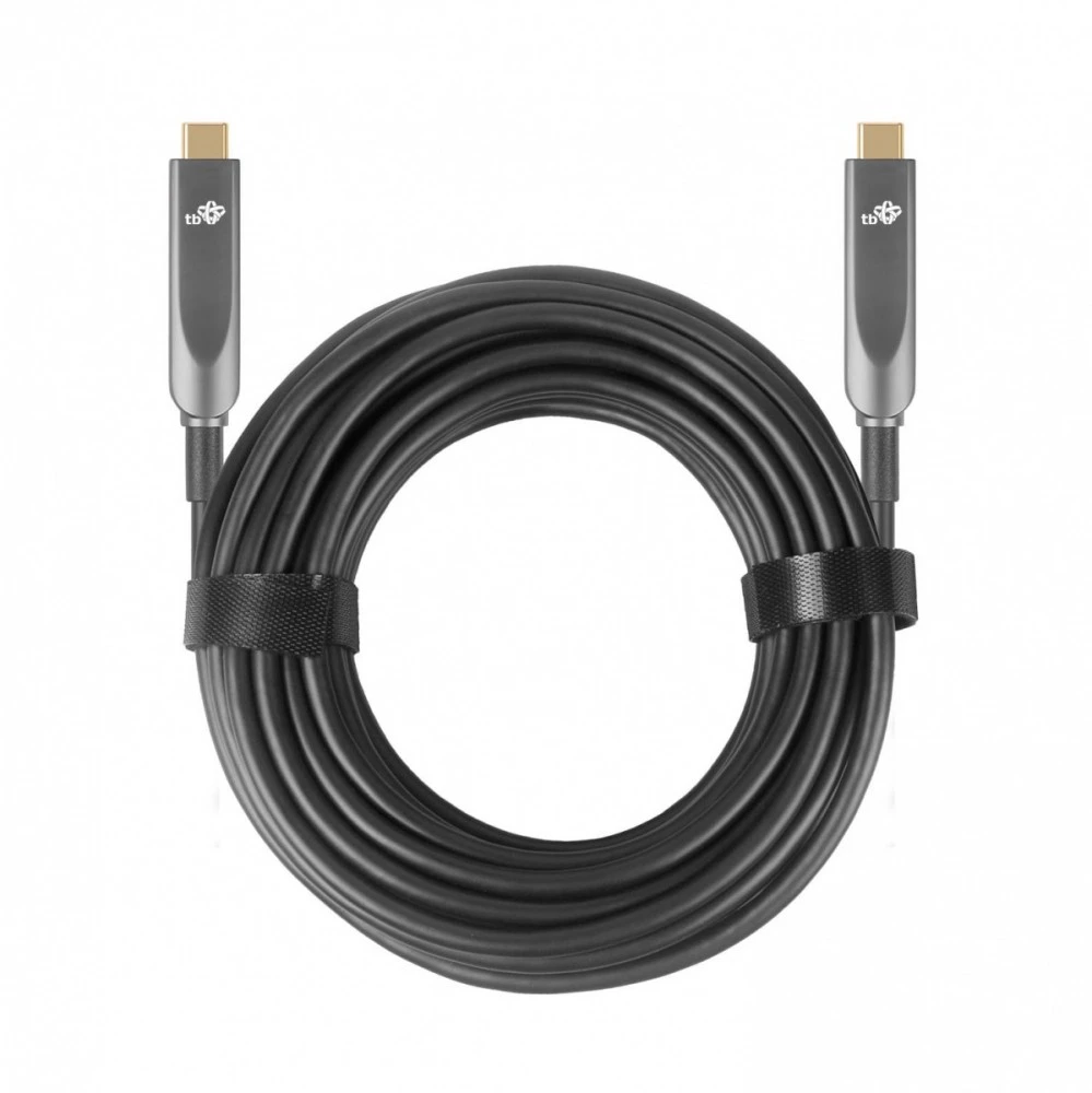 TB Kabelis video usb c-c optinis 4k hibridas 5m
