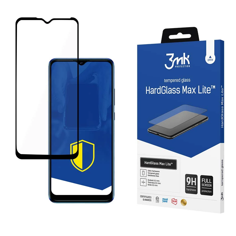 TCL 30 SE Juodas – 3mk HardGlass Max Lite™