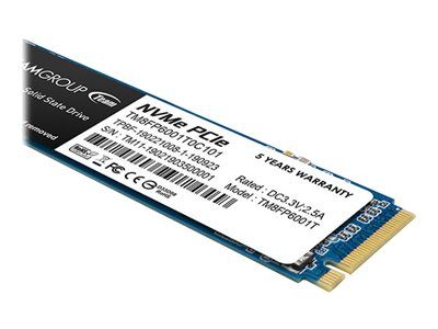 TEAM GROUP MP33 1TB PCIe Gen3 x4 NVMe M.2 SSD 1800/1500 MB/s