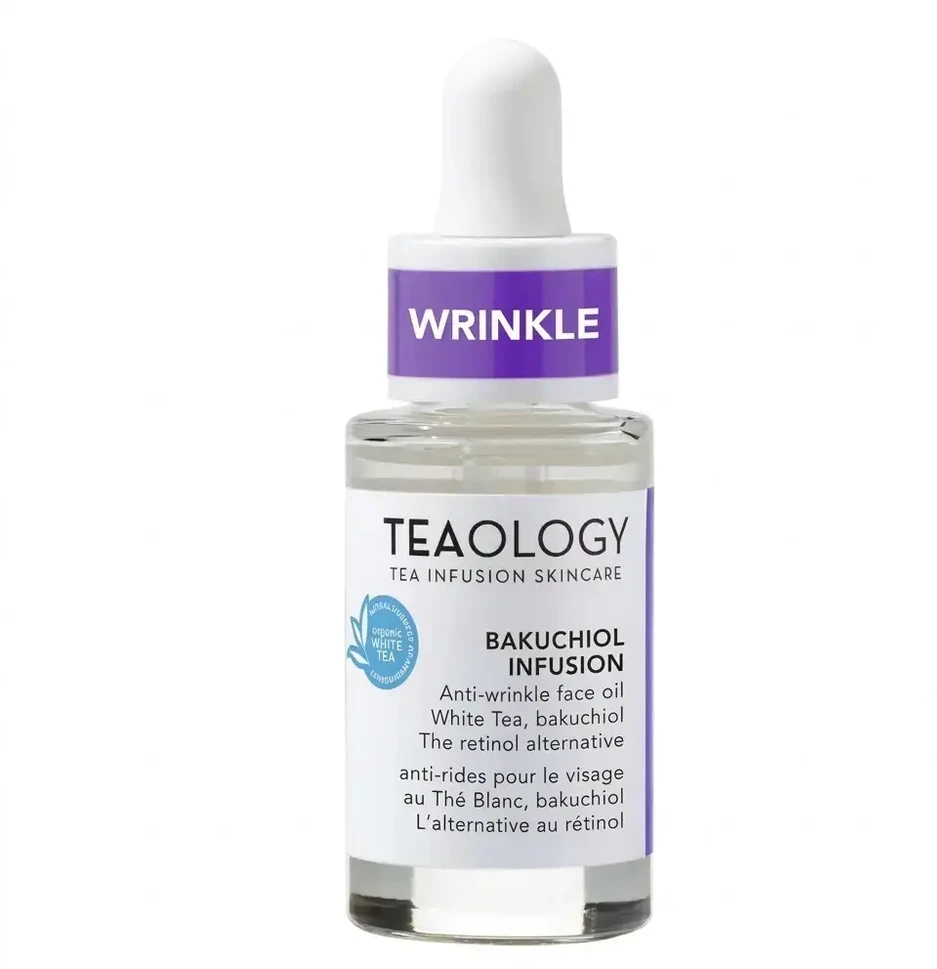 Teaology BAKUCHIOL Baltas TEA INFUSION anti-age face oil 15 ml