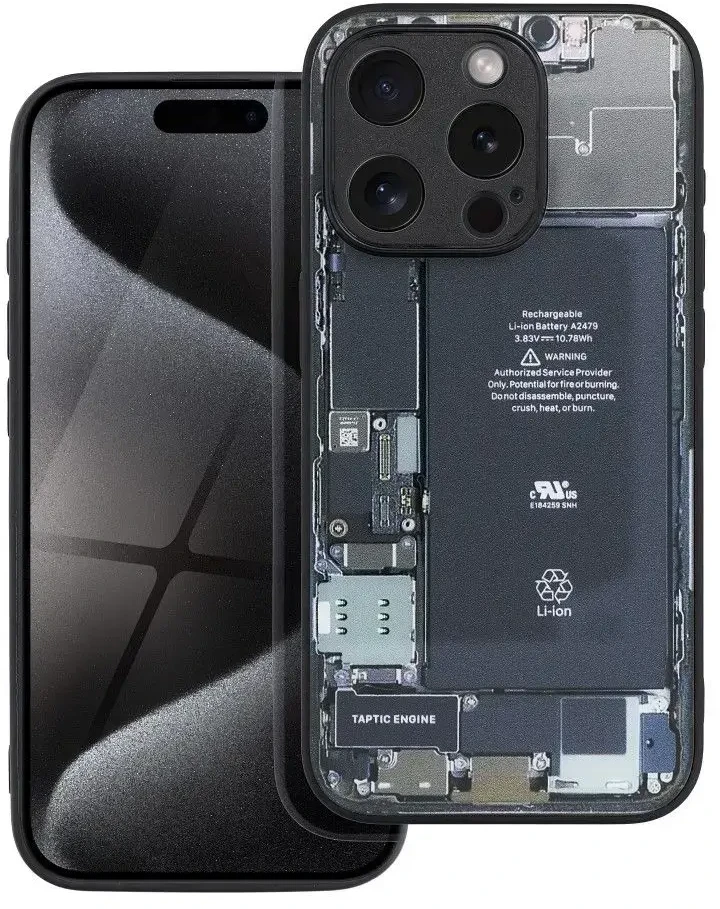 „Oem“ dėklas, skirtas „iPhone 15 PRO MAX“, „Tech design 2“.
