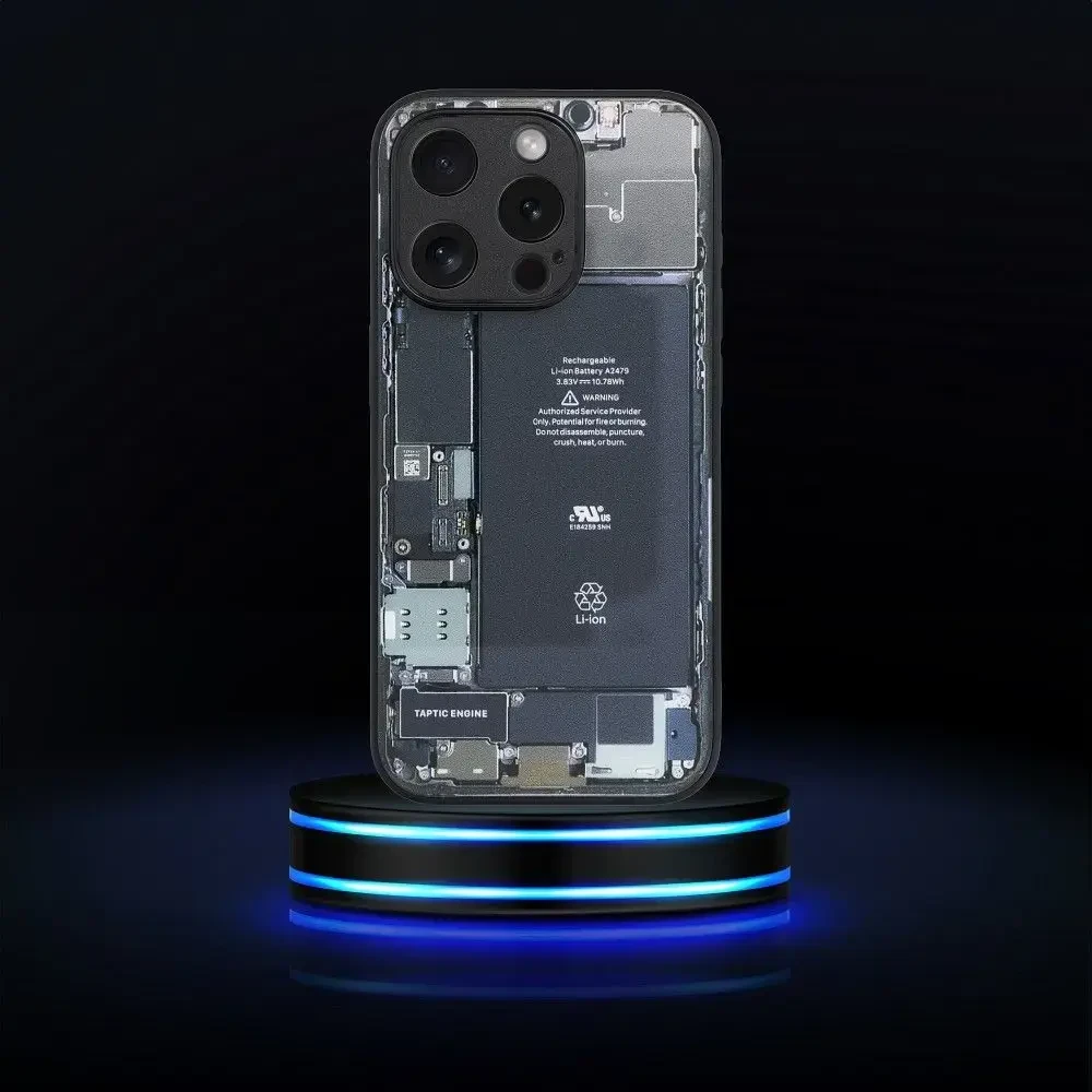 „Oem“ dėklas, skirtas „iPhone 15 PRO MAX“, „Tech design 2“.