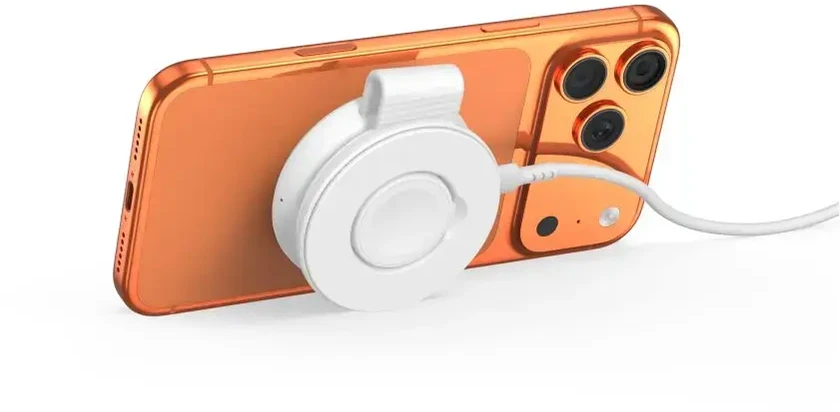 Tech-Protect A55 2IN1 MAGNETINIS MagSafe BELAIDIS ĮKROVIKLIS 25W QI2.2 Baltas