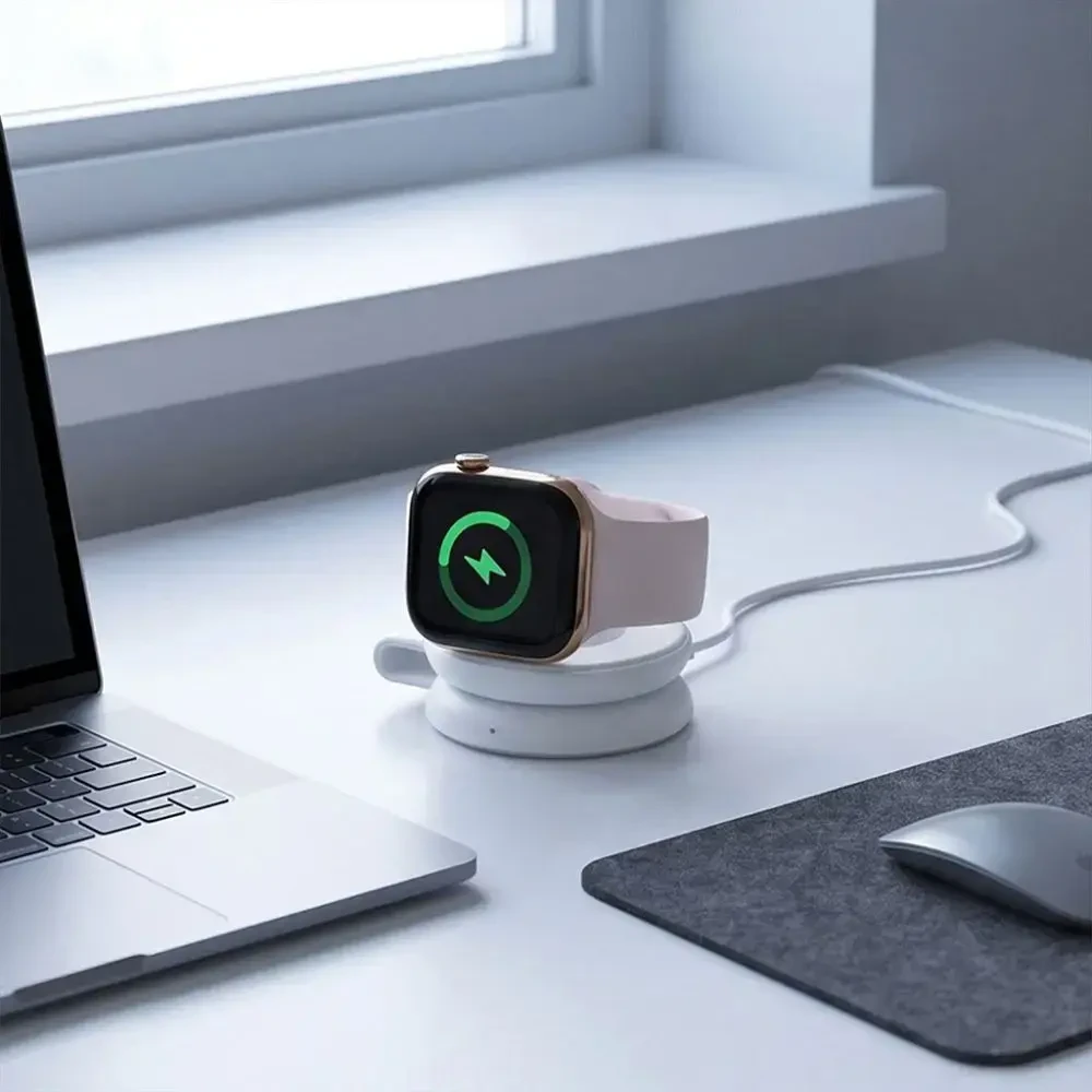 Tech-Protect A55 2IN1 MAGNETINIS MagSafe BELAIDIS ĮKROVIKLIS 25W QI2.2 Baltas