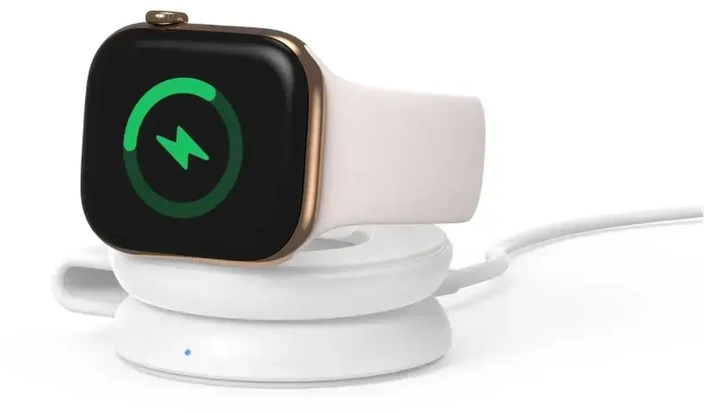 Tech-Protect A55 2IN1 MAGNETINIS MagSafe BELAIDIS ĮKROVIKLIS 25W QI2.2 Baltas
