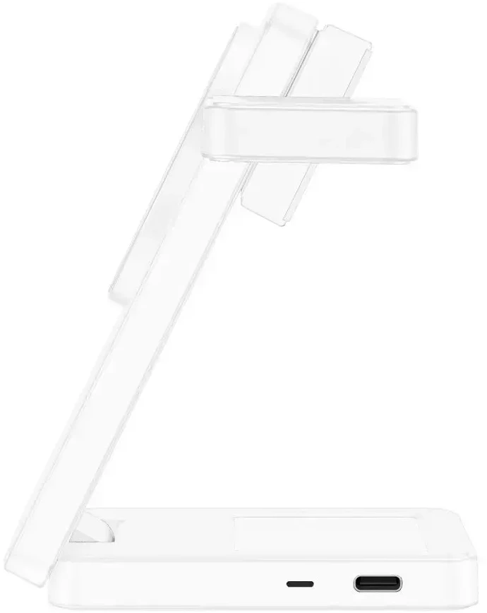 Tech-Protect A56 3IN1 MAGNETINIS MagSafe BELAIDIS ĮKROVIKLIS 25W QI2.2 Baltas