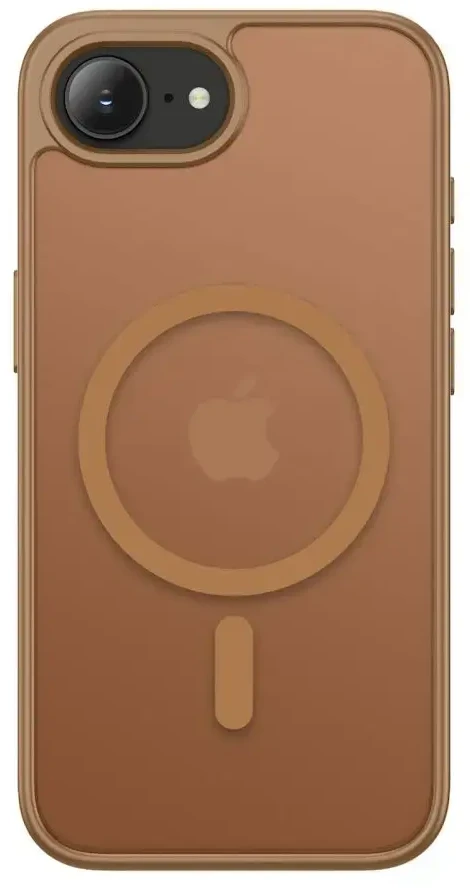 „Tech-Protect BasicMag MagSafe“ dėklas, skirtas „iPhone 16e“ / „17e“ – rudas