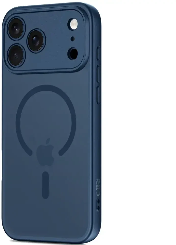 „Tech-Protect BasicMag MagSafe“ dėklas, skirtas „iPhone 17 Pro Max“ – tamsiai mėlynas Mėlyna