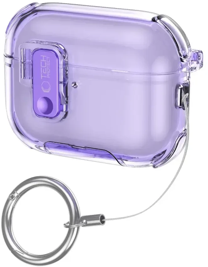 Dėklas Tech-Protect Bounce Pro Apple AirPods Pro 3 levandų spalvos