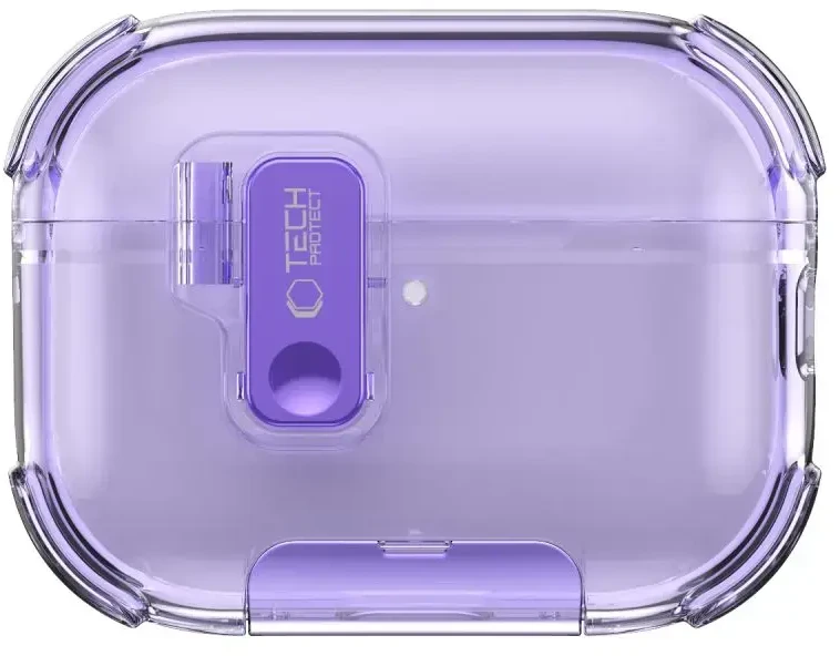Dėklas Tech-Protect Bounce Pro Apple AirPods Pro 3 levandų spalvos