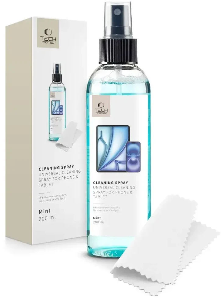 Valiklis Tech-Protect skystis telefonų ir planšečių valymui 200ML Eko Mint