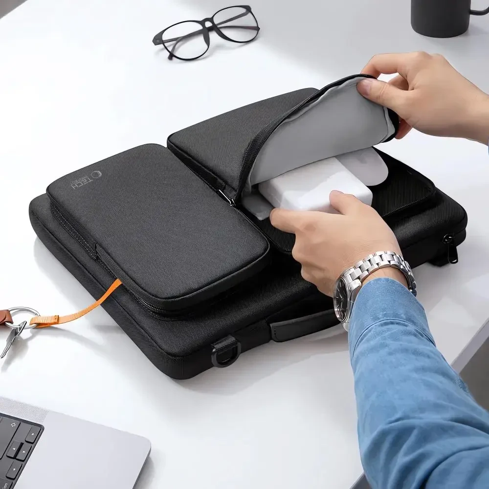 TECH-PROTECT DEFENDER BAG LAPTOP 15-16 Juodas