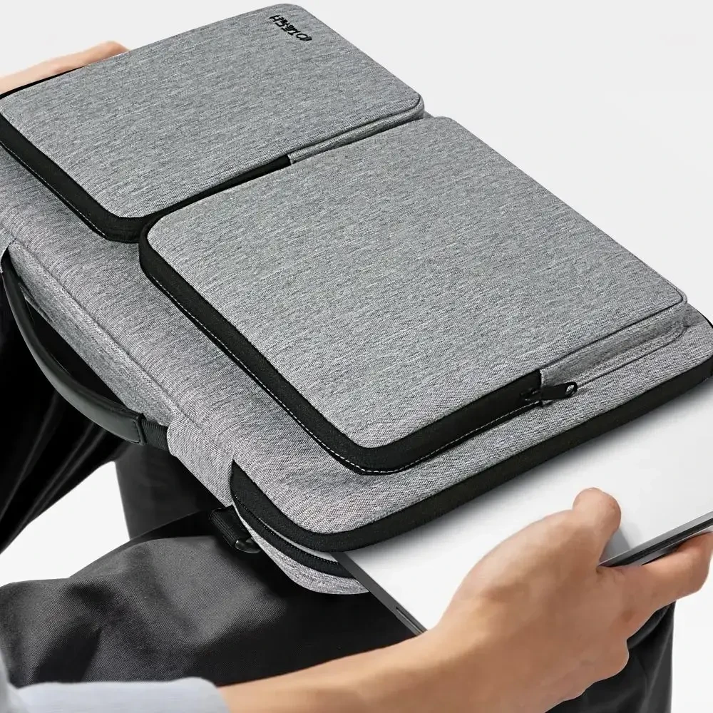 TECH-PROTECT DEFENDER BAG nešiojamasis kompiuteris 15-16 CAYON GRAY