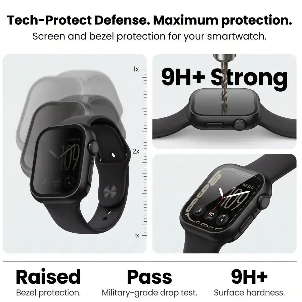 Dėklas Tech-Protect Defense Privacy na Apple Watch 42 mm