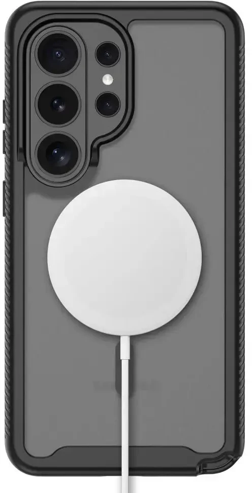 Dėklas Tech-Protect Defense MagSafe Samsung Galaxy S26 Matte juodos spalvos