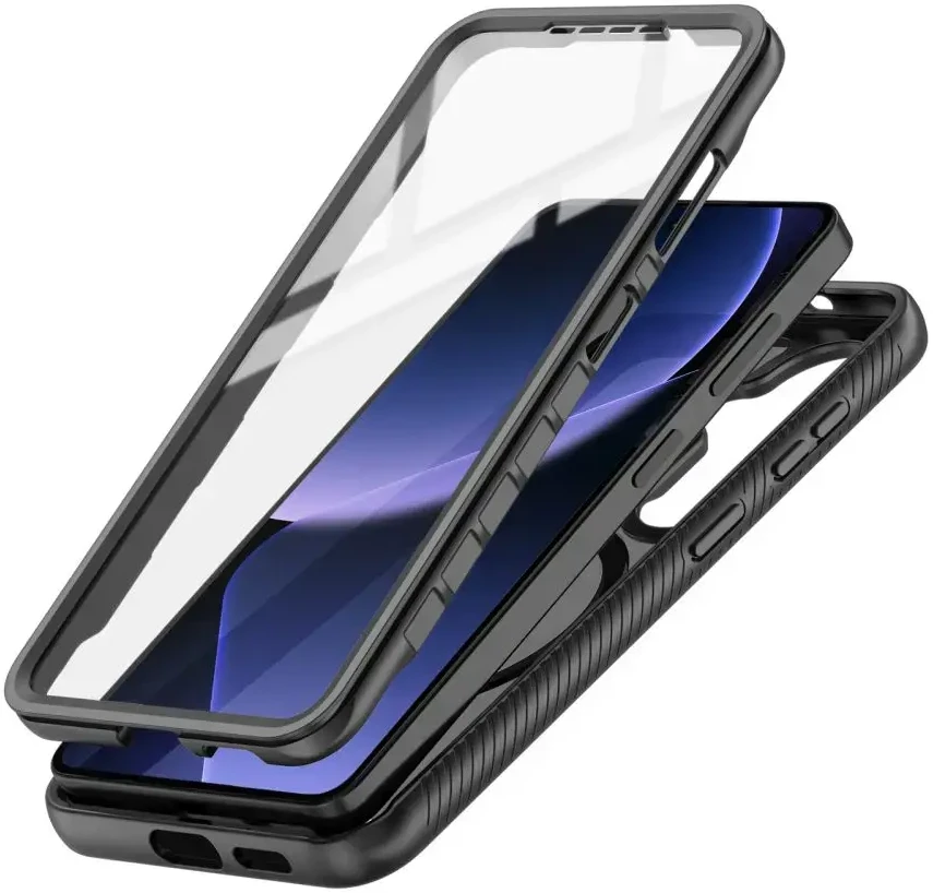 Dėklas Tech-Protect Defense MagSafe Samsung Galaxy S26 Matte juodos spalvos