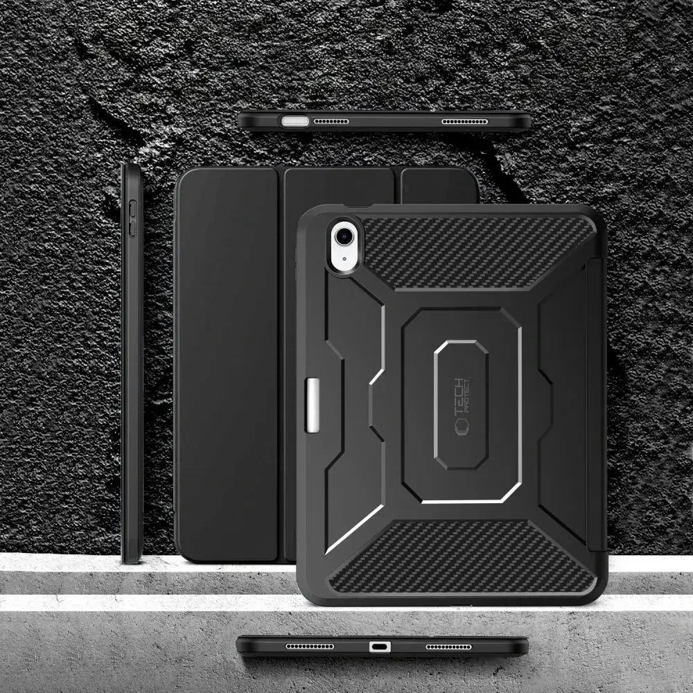 TECH-PROTECT ENDURANCE IPAD 10.9” 10 | 2022 | 11” 11 | 2025 Juodas
