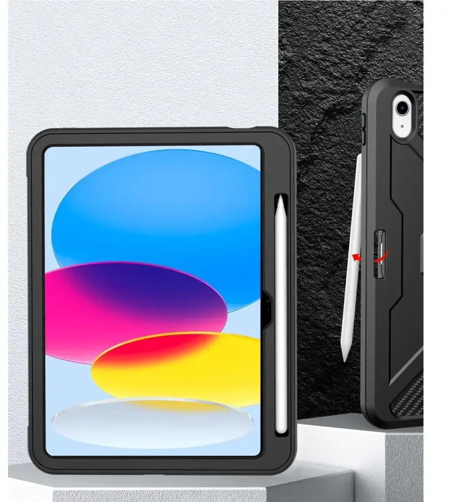 TECH-PROTECT ENDURANCE IPAD 10.9” 10 | 2022 | 11” 11 | 2025 Juodas