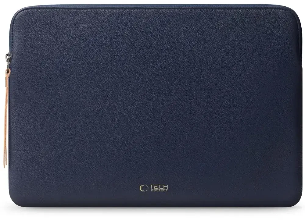 Tech-Protect Fleece Nešiojamas kompiuteris Bag 15-16 - Navy Mėlyna