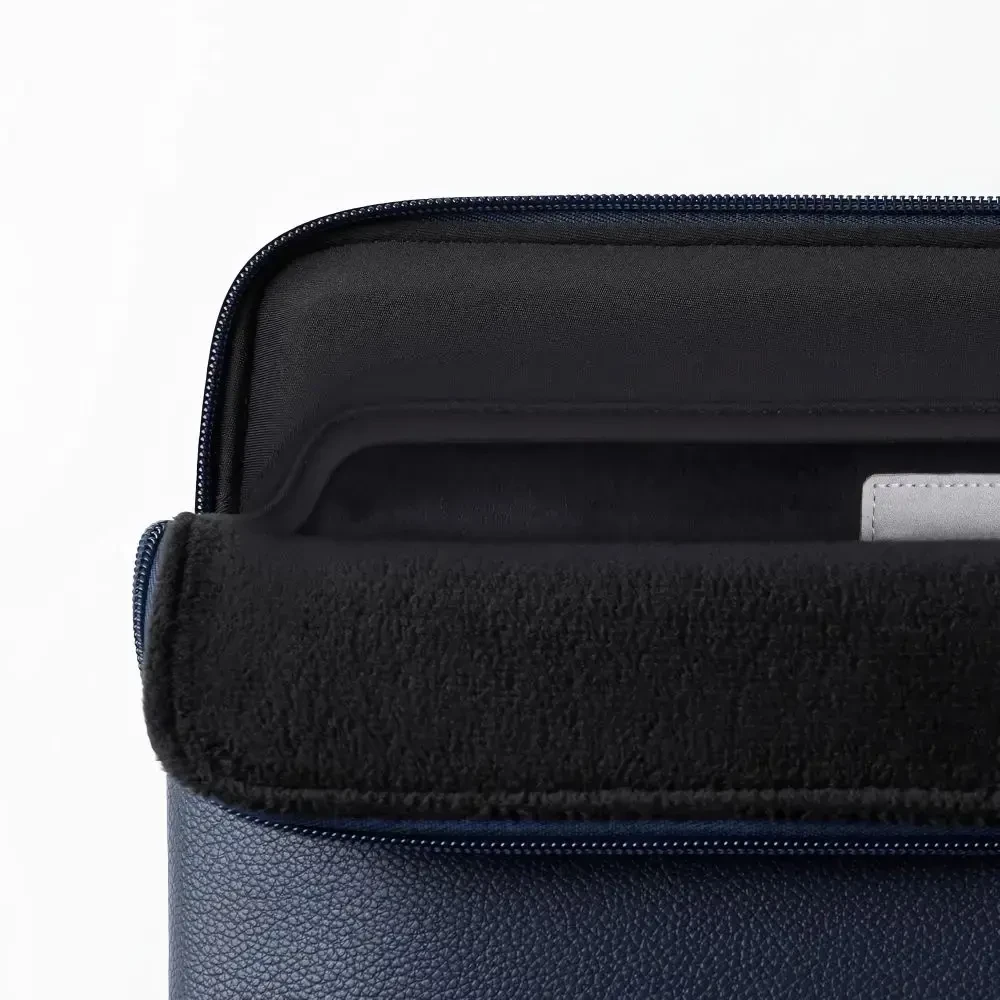Tech-Protect Fleece Nešiojamas kompiuteris Bag 15-16 - Navy Mėlyna