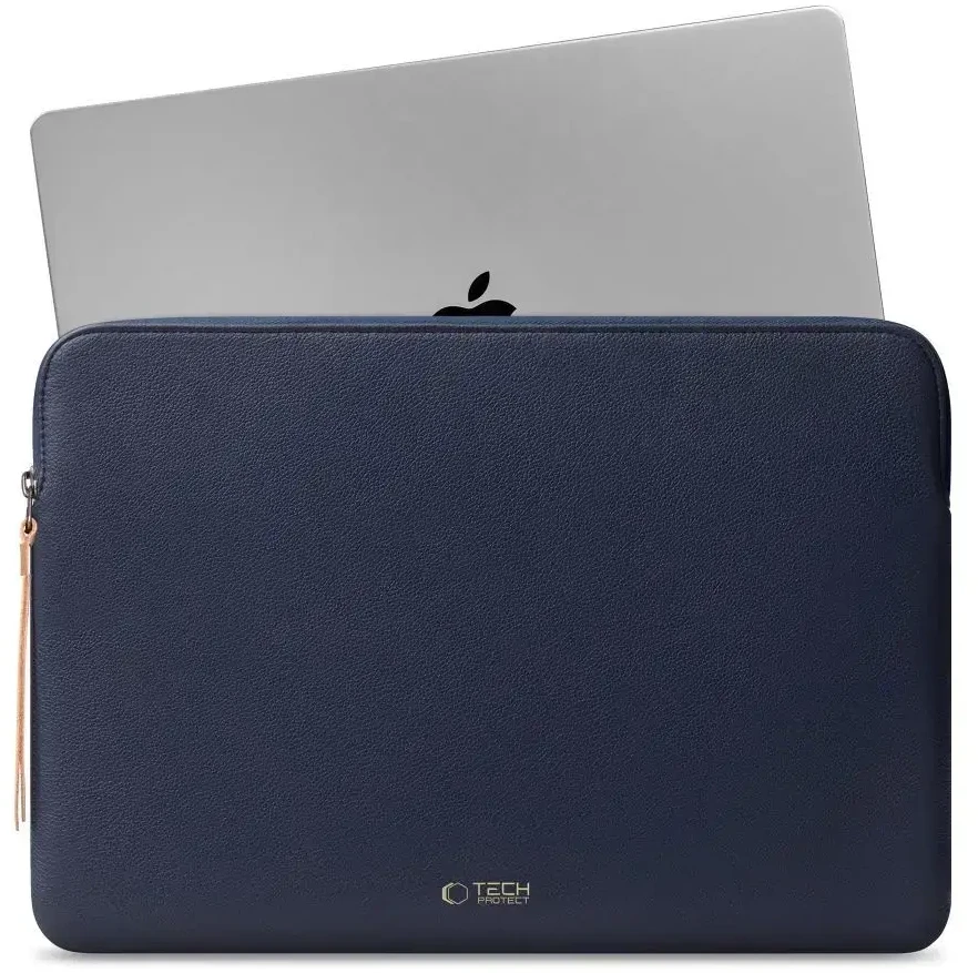 Tech-Protect Fleece Nešiojamas kompiuteris Bag 13-14" - Mėlyna