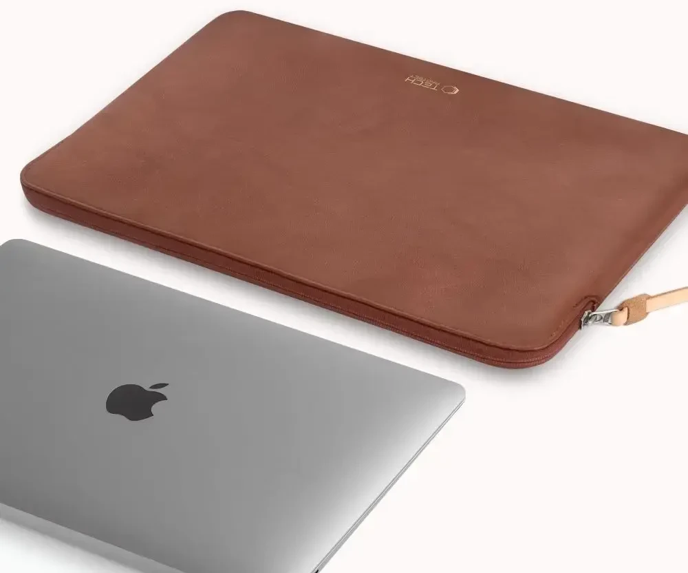 Tech-Protect Fleece Nešiojamas kompiuteris Bag 15-16 - Brown