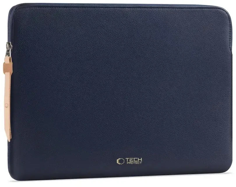 Tech-Protect Fleece Nešiojamas kompiuteris Bag 15-16 - Navy Mėlyna