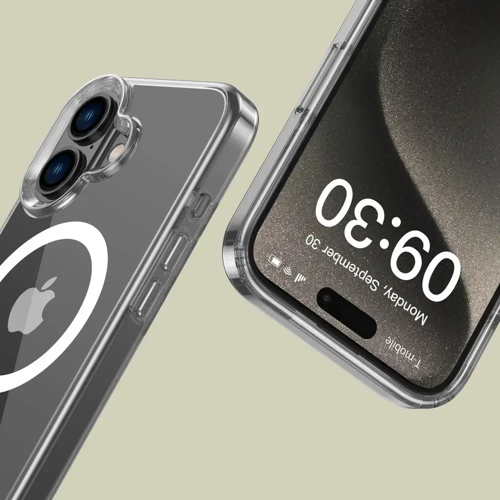 Dėklas TECH-PROTECT FLEXAIR HYBRID MAGSAFE IPHONE 16 CLEAR