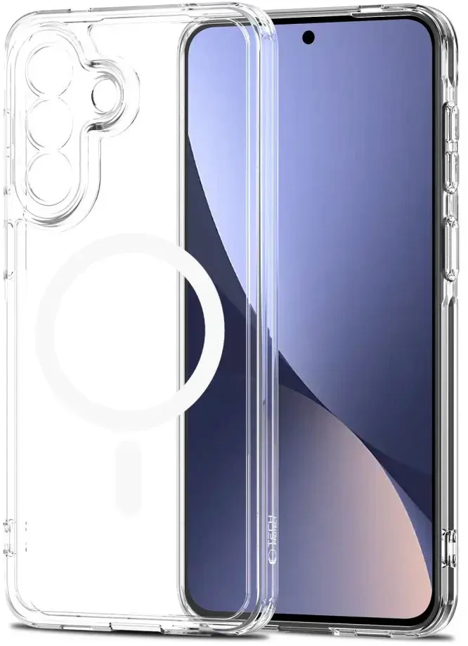 Tech-Protect FlexAir Hybrid MagSafe dėklas Samsung Galaxy A57 5G skaidrus