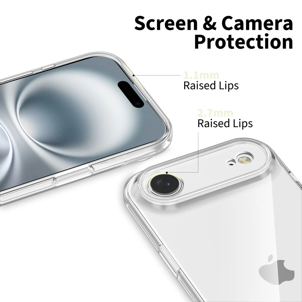 Dėklas Tech-Protect Flexair iPhone 17 Air clear