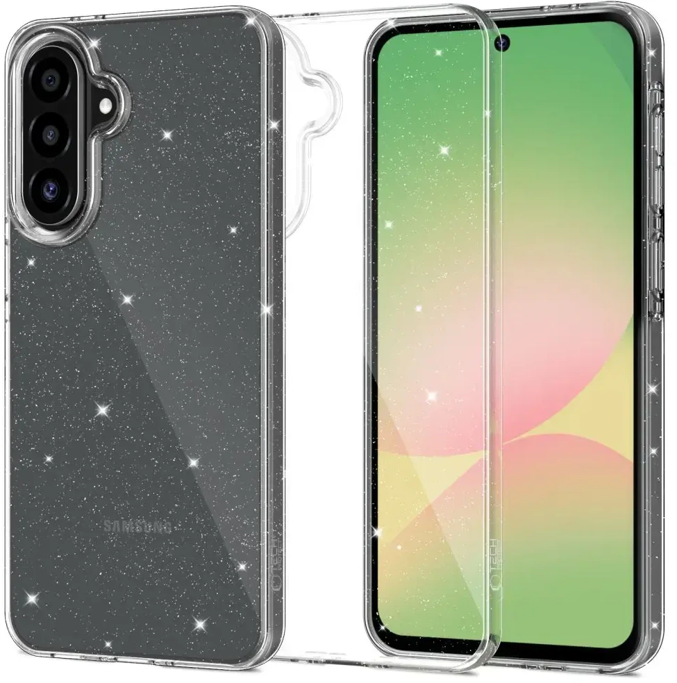 Dėklas „Tech Protect FlexAir“ Samsung Galaxy A36 / A37 5G blizgučiais