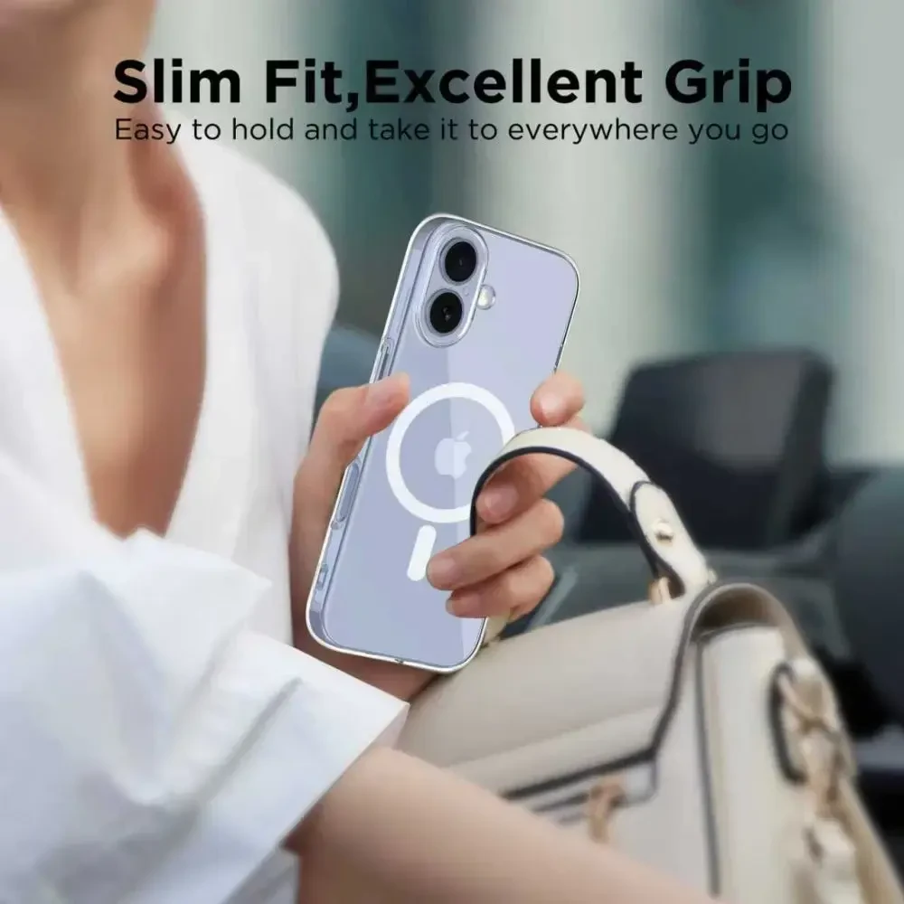 Tech-Protect FlexAir MagSafe dėklas skirtas Apple iPhone 17 – skaidrus