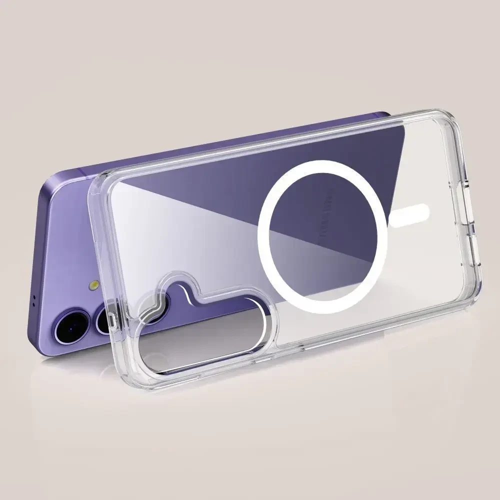 „Tech-Protect FlexAir MagSafe“ dėklas „Samsung Galaxy S26“, skaidrus