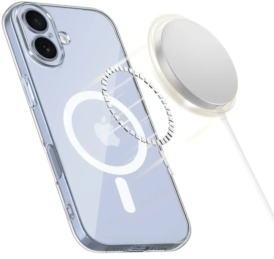 Tech-Protect FlexAir MagSafe dėklas skirtas Apple iPhone 17 – skaidrus