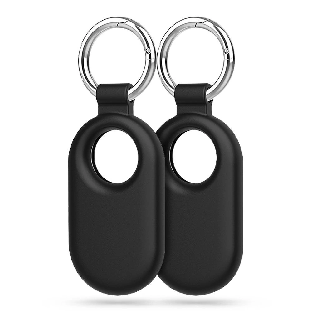 Apple AirTag Tech-Protect Icon 2-pack dėklas juodos spalvos