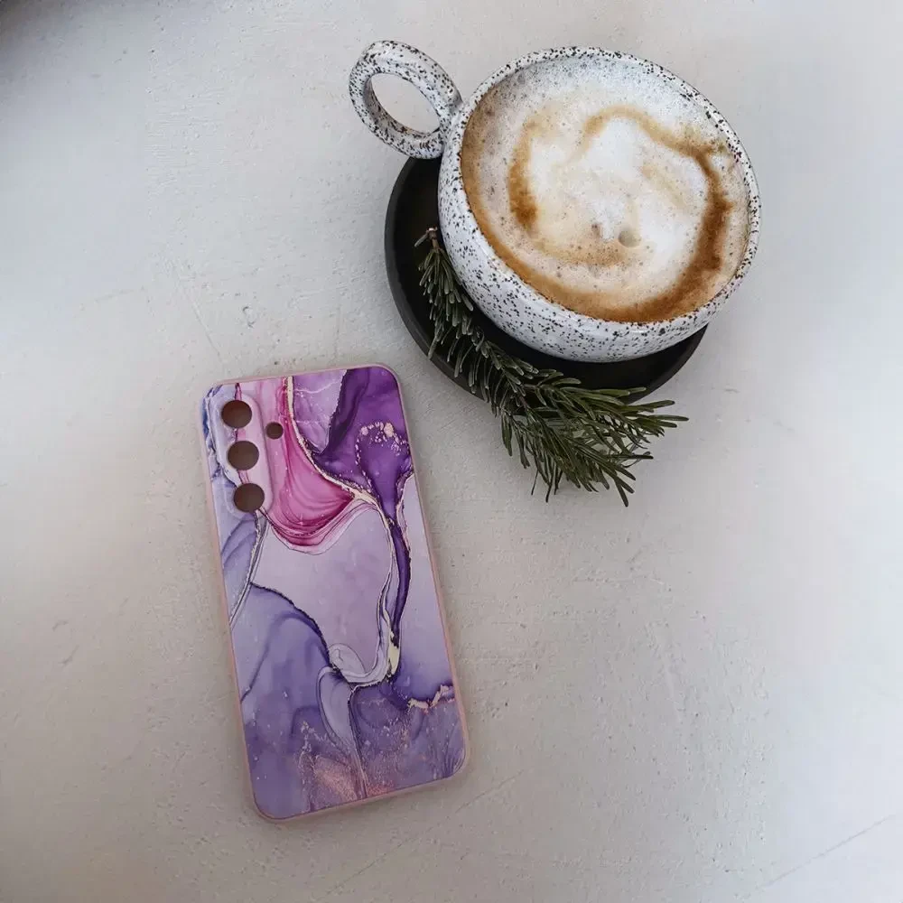Dėklas TECH-PROTECT ICON XIAOMI REDMI 15C 5G / POCO C85 5G MARBLE