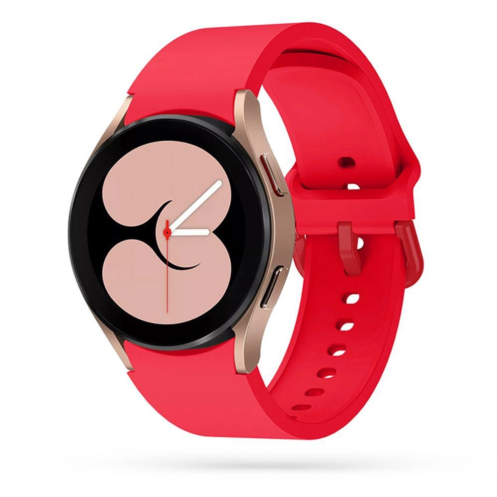 Apyrankė Samsung Galaxy Watch 4 (40mm) / (44mm) / Galaxy Watch 4 Classic (46mm) / (42mm) Tech-Protect IconBand raudonos spalvos