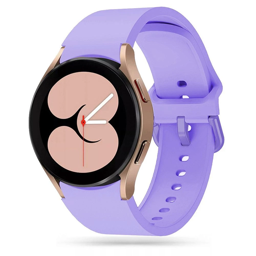 Tech Protect Išmaniojo laikrodžio Samsung Galaxy Watch 4/5/5 Pro dirželis, Alyvinės spalvos