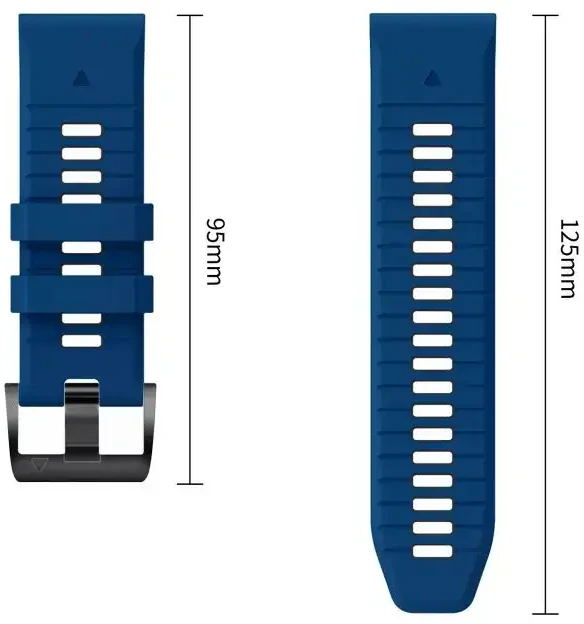 TECH-PROTECT ICONBAND PRO GARMIN FENIX 5X / 5X PLUS / 6X / 6X PRO / 7X / 8 / 8 PRO / 9 / 9 PRO (47 MM) NAVY/Juodas