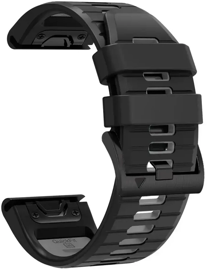 TECH-PROTECT ICONBAND PRO GARMIN FENIX 5X / 5X PLUS / 6X / 6X PRO / 7X / 8 / 8 PRO / 9 / 9 PRO (47 MM) JUODA/PILKA